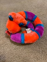 Great American Toy Co Plush 22” Snake stuffed toy animal vintage pink purple - £18.26 GBP