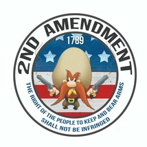 2nd Amendment Government Gun Rights Decal Sticker Yosemite Sam Bear arms v1 - £3.94 GBP+