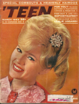 &#39;teen Magazine - March 1963 - Leslie Uggams, Pamela Tiffin, Connie Stevens, More - £16.40 GBP