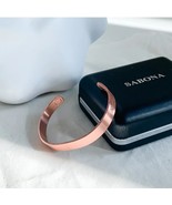 Sabona of London. Brushed Copper Original Magnetic Bracelet. Size Large - $67.96