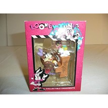 1997 Looney Tunes Tazmanian She-Devil Christmas Holiday Ornament Playing Piano - £35.35 GBP