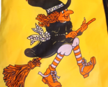 NOS Vintage Halloween Witch Trick Or Treat Candy Tote Party Bags Pack of 3 - $19.75