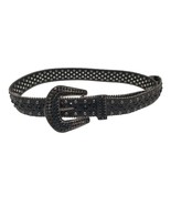 Women Men Punk Skull Waist Belt Rhinestone Western Cowboy Diamond Studde... - $301.77 MXN