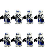 HGT 5Th Fleet X8 Clone Sharpshooters Star Wars Battlefront Rare Minifigures - $61.58