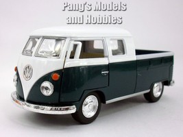 VW T1 Type 2 Pickup Bus 1/34 Scale Diecast &amp; Plastic Model by Kinsmart - Green - £13.17 GBP