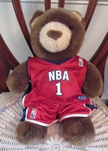 Build-A-Bear Workshop NBA Teddy Bear With Official NBA Basketball Outfit - £12.78 GBP