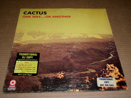 Cactus One Way Or Another Promotional Record Album Vinyl Vintage Atco Label - £95.91 GBP