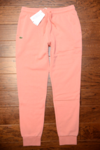 Lacoste Sport XH5528 Men&#39;s Light Pink Fleece Cotton Sweatpants Joggers 4... - $59.39