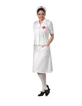 Women&#39;s WWII Nurse Theater Costume, Large - $179.99