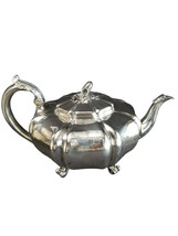 Armorial Silver Teapot Acorn Finial Mortimer and Hunt (1839-1843) - $1,395.90