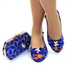 Popular New Coming Italian Shoes and Bag Set for Party New Arrivals Women Shoes  - £81.47 GBP