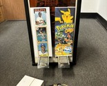 Pokémon Card Sticker Black Vending Machine 2 Column 50 Cent Works No Key - £185.87 GBP