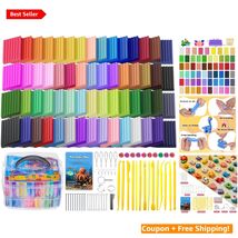 60 Colors Non-Toxic Polymer Clay Starter Kit – Perfect for Creatives of ... - $36.58