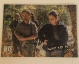 Walking Dead Trading Card 2018 #98 Andrew Lincoln Norman Reedus Seth Gil... - $1.97