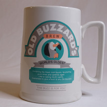 HALLMARK PARTY EXPRESS BEER MUG 1987 OLD BUZZARD&#39;S BREW OVER THE HILL BI... - £5.50 GBP