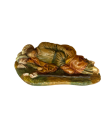 Sleeping Saint Joseph Statue 5&quot;  hand painted in Colombia - $39.55