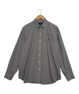 Polo Ralph Lauren Shirt Mens Extra Large Brown Pony Plaid Oxford Stretch... - €21,69 EUR