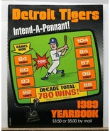1989 Baseball Detroit Tigers Yearbook Vintage Intend-A-Pennant! - €9,88 EUR