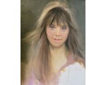 Original Oil Painting Artist F. Michael Wood  Portrait of a Woman  Mike ... - £292.89 GBP