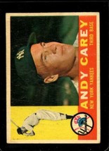 1960 Topps #196 Andy Carey Vgex Yankees *NY10950 - £3.08 GBP