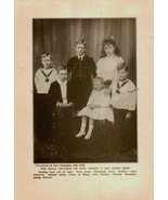 Antique 1910 Print The Life Of King Edward VII and Career of King George... - $21.74