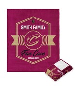 NBA Cleveland Cavaliers  Dominion Personalized Silk Touch Throw Blanket ... - $82.68 CAD