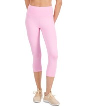 $35 Id Ideology Compression High-Rise Side-Pocket Cropped Leggings Pink Size XL - £16.60 GBP