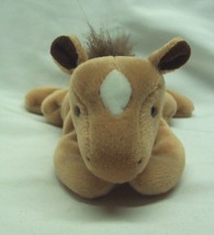 TY Beanie Baby BROWN DERBY THE HORSE 8&quot; STUFFED ANIMAL Toy 1995 - £11.76 GBP