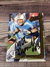 Mike Munchak Action Packed 1991 #99 Houston Oilers Signed Autographed - £7.98 GBP