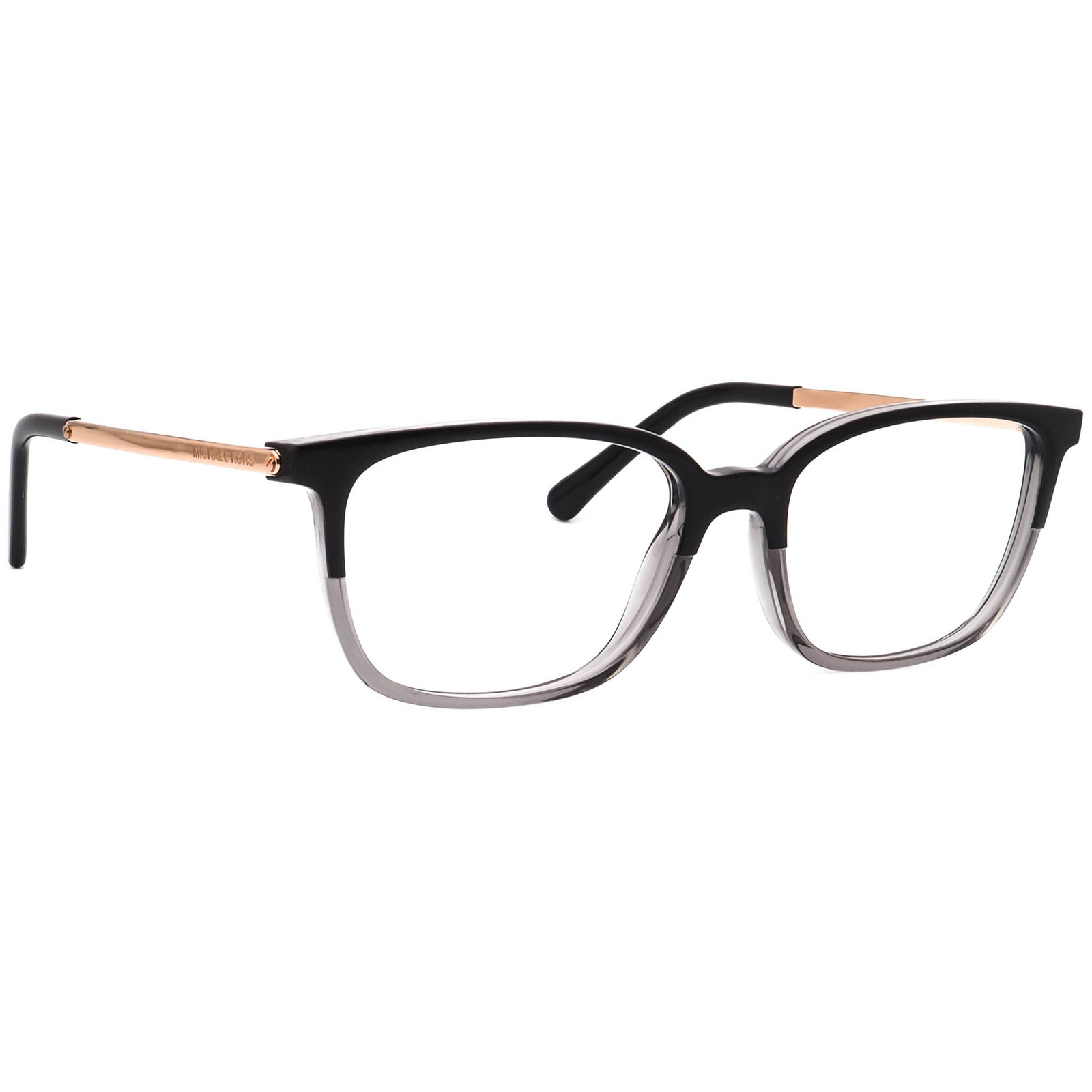 Michael Kors Eyeglasses MK 4047(Bly) 3280 Black Grey Fade/Rose Gold 53[]... - $69.99