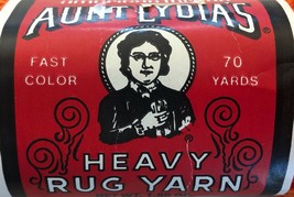 Aunt Lydias Heavy Rug Yarn - Vintage - - 70s colors - NEW OLD STOCK - £7.93 GBP