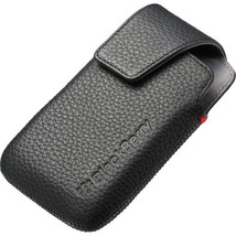Original BlackBerry 9790 Leather Holster - Black - $5.75