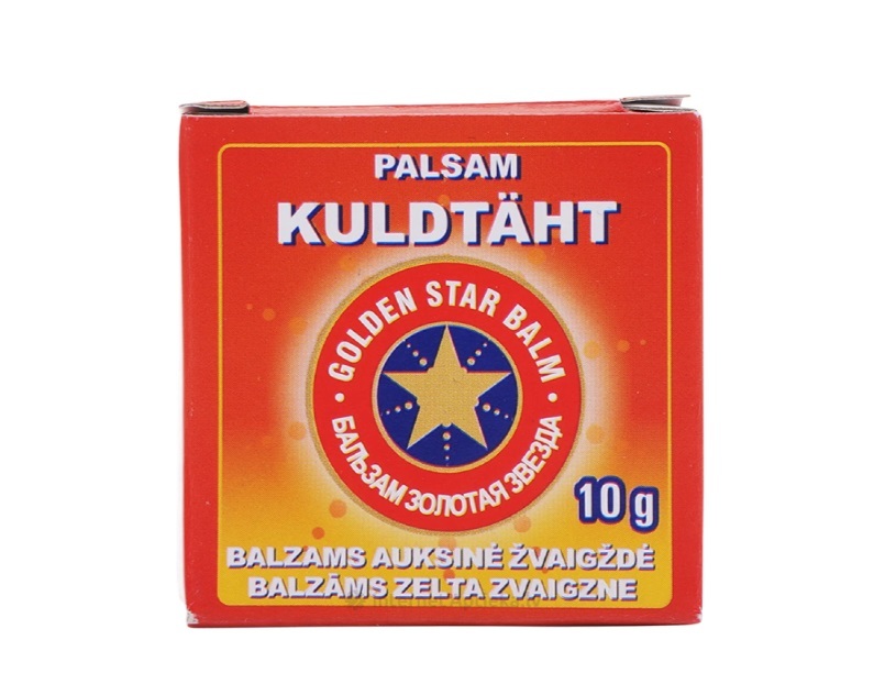 Бальзам Звездочка Golden star balm, 10 gr - $4.97