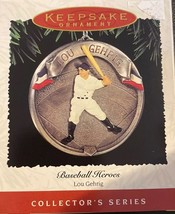 Hallmark Lou Gehrig 1995 Keepsake Ornament Baseball Heroes Collector&#39;s Series - £6.07 GBP
