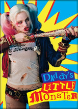 Suicide Squad Movie Harley Quinn with Bat Daddys Lil Monster Refrigerator Magnet - £3.13 GBP