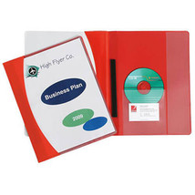 Marbig Premier Flat File with Insert Cover (A4) - Red - $352.64 MXN