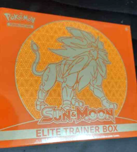 Pokemon Sun and Moon ETB Solgaleo Elite Trainer Box New 160-80204 sealed tcg - £70.03 GBP