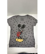 Shirts - Tops - Women - T-Shirt - Disney - Mickey Mouse - Gray - Size Large - $11.49 CAD