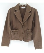 CSM - Blazer, Deep Khaki, Gold Studs, Size S, CSM - 10002 - $24.69 CAD