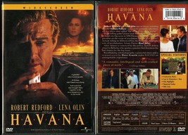 Havana Widescreen Dvd Lena Olin Robert Redford Alan Arkin Universal Video New - £5.45 GBP