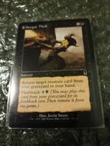 Morgue Theft Magic The Gathering Odyssey #151 MTG Sorcery Black Vintage ... - $2.32