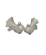 Vtg Royal Crown Ceramic Hand-Painted Turtle Doves Set Of 2 Figurines See... - £28.43 GBP