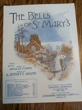 The Bells of St. Mary&#39;s - Vintage Sheet Music by Furber &amp; Adams - £14.93 GBP