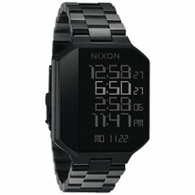 NWT Nixon Men&#39;s A323-001 &quot;Synapse&quot; Black Digital Watch  - £103.63 GBP