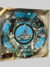 Walt Disney World Fluted Gift Tray Plate Ashtray Dish New Magic Kingdom ... - £16.93 GBP