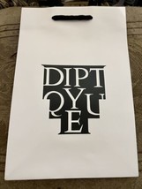 10.55” x 7.15” Diptyqueparie Diptyque Paper Shopping Bag Gift Tote Black... - £3.09 GBP