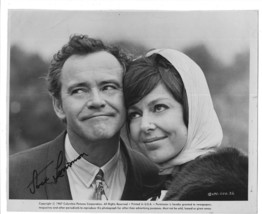 Inscribed B &amp; W, 8 by 10 inch photo-Jack Lemmon in 1967 Movie Luv - £14.51 GBP