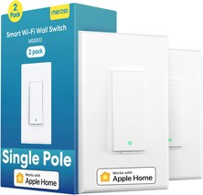 The Meross Smart Light Switch Is A 2 Point 4Ghz Wi-Fi Light Switch That Supports - $50.96