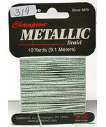 Gudebrod Fly Tying Material HERL Round Metallic Braid Pearl apx 8 Yards ... - $6.50 CAD