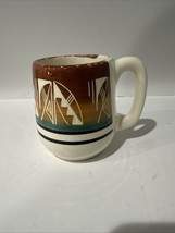 Vintage Native American Navajo Silas USA Signed Handcrafted Pottery Mug/... - $308.19 MXN